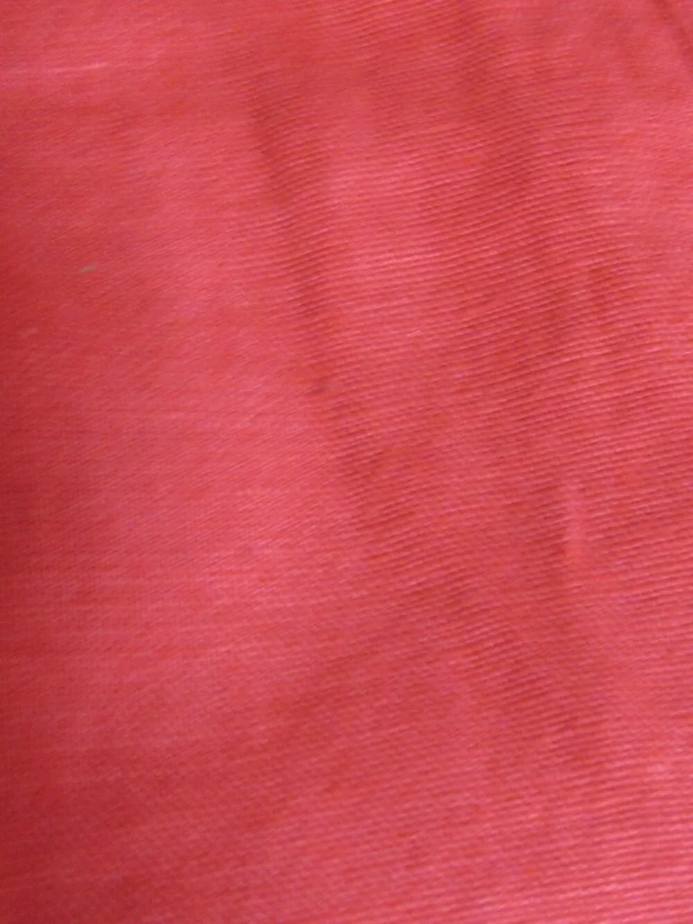 Vintage Ann Taylor Red Linen Front Lined Vest Size Large